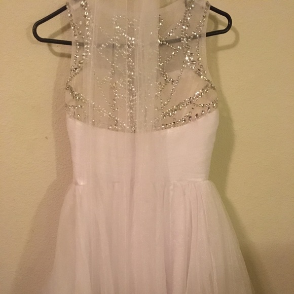 White Prom Dress - Picture 2 of 2